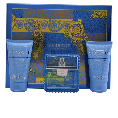 versace eau fraiche men's cologne gift set